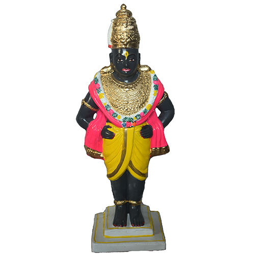 Vitthal Clay Statue