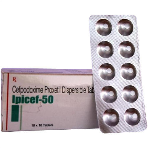 Cefpodoxime Proxetil Dispersible Tablets - 100 Tablet Boxes | Antibiotic for Bacterial Infections, Suitable for Adults, Teenagers, Women, Aged Persons