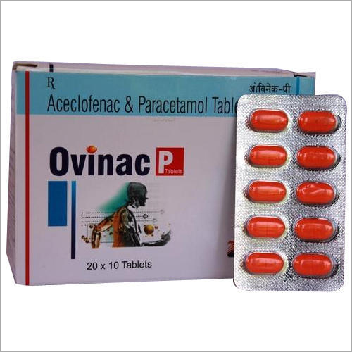 Aceclofenac And Paracetamol Tablets Medicine Raw Materials