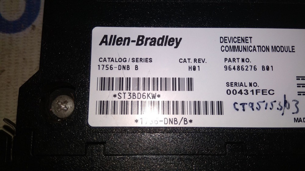 ALLEN BRADLEY PLC 1756-DNB B