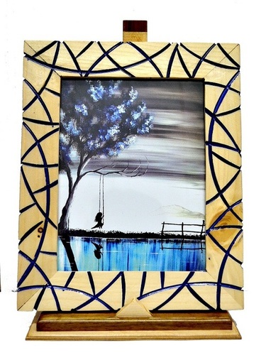 Wood Table Top Wooden Photo Frame