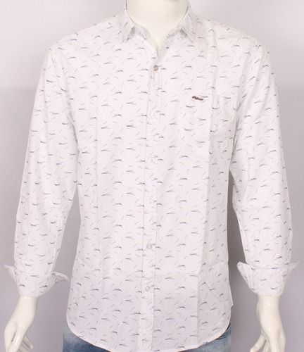 Printed White Shirt Age Group: 18+