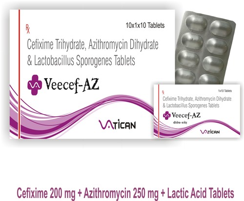 VEECEF-AZ TABLET VEECEF-AZ TABLET
