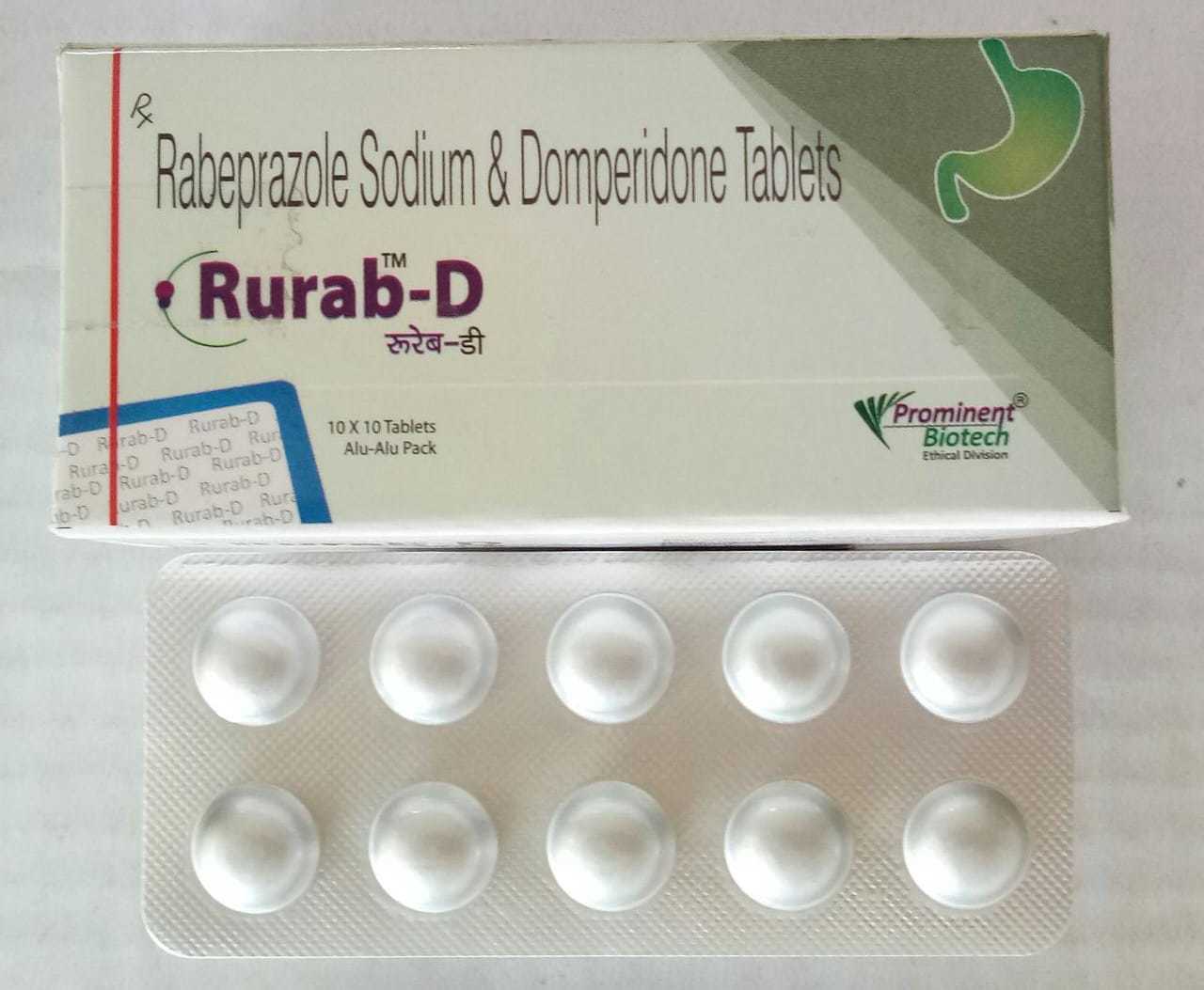 Rabeprazole 20 mg & Domperidone 10 mg