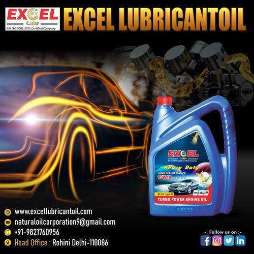 Excel 15W40 Oil Ex Power Ash %: 2.0