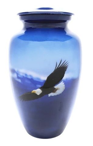 Gorgeous OCEAN BLUE-CREMATION URN