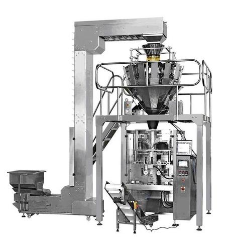 Snacks Packaging Machine With Multihead Weigher