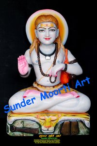 Baba Balaknath Marble Statue