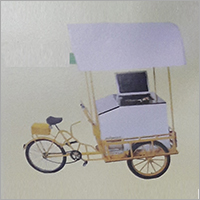 Ice Cream Freezer On Wheel