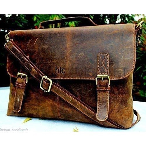 Brown Messenger Bag