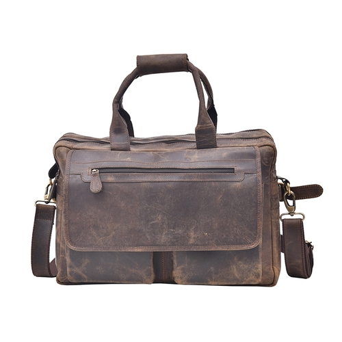 Brown Leather Laptop Bag