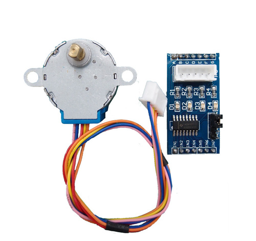 28BYJ-48 Stepper Motor with ULN2003 Driver - 5V Rated Voltage 7-12V Supply Voltage | Reliable Arduino Compatibility High-Quality Gear Mechanism