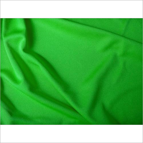 Green Plain Polyester Interlock Fabrics