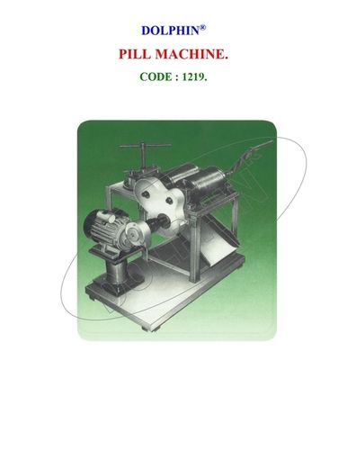 Pill Making Machine By Dolphin Pharmacy Instruments Pvt. Ltd.