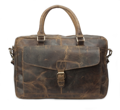 Brown Satchel Bag