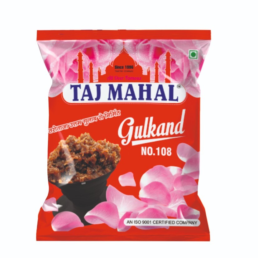 Taj Mahal Gulkand 800g x 20 Pouch Tin