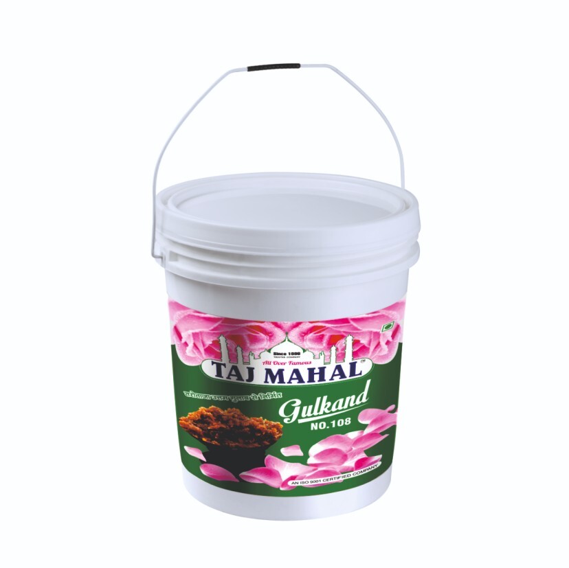 Herbal Product Rose Flavour Gulkand Paste Pouch