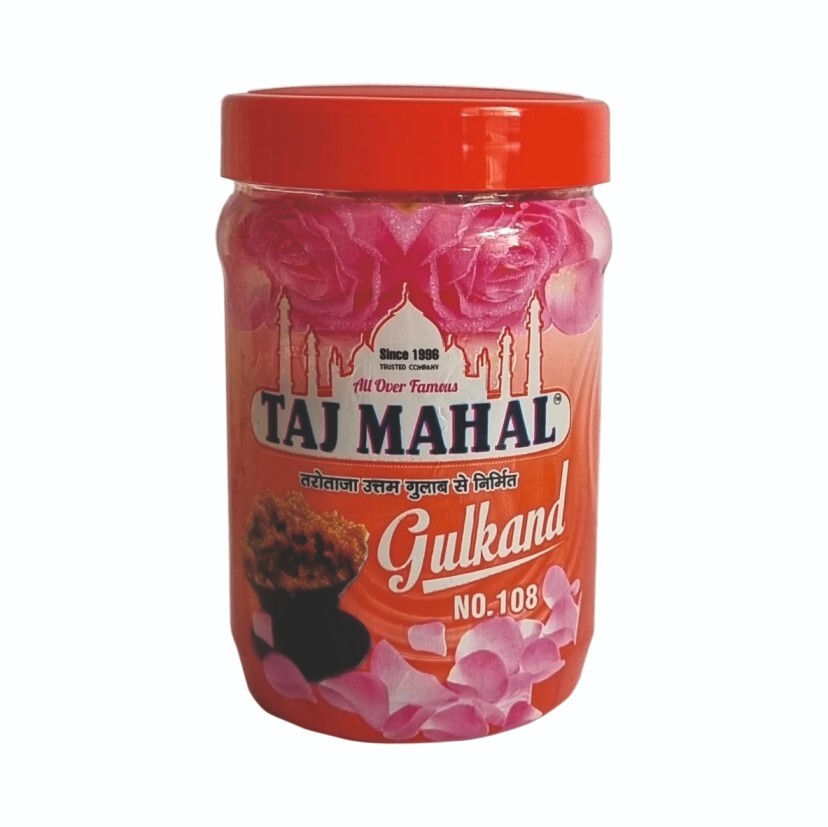 Gulkand Paste - 100% Natural 4.5 KG x 4 Jars | Ideal for Paan Ice Cream and Sweets