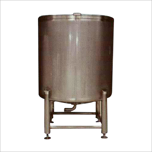 Mild Steel Storage Tank - Stainless Steel, Semi-Automatic, Silver Color | 1 Year Warranty Provided