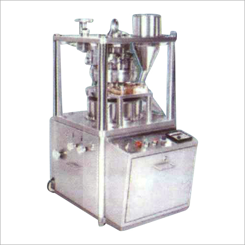 Mini Tablet Press Machine - Stainless Steel, Silver Color | Semi-Automatic Control, 220 to 415 Voltage, 1 Year Warranty, Single to Three Phase Power