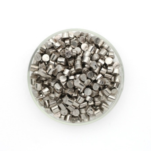Nickel Pellet - 98% Purity, Silver Color | Aluminium, Metal, Mild Steel, Versatile Shape Options: Bar, Grain, Rod, Roll, Sheet, Wire