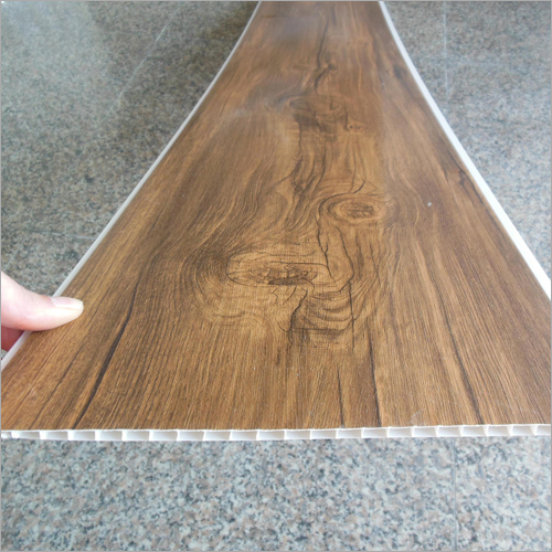 Wooden  Color Laminated Wall PVC Panel