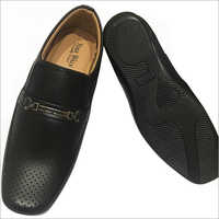 Mens Black Loafers Shoes