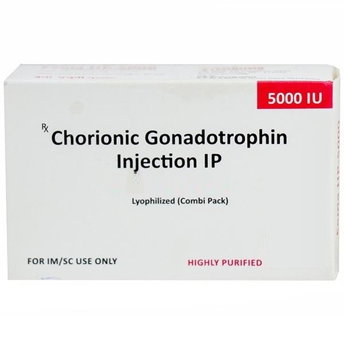 Human chorionic gonadotropin 5000 iu injection