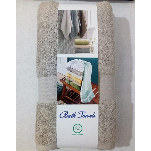 100 Percent Cotton Bath Towel - 100% Cotton, All Colors Available, Customized Sizes & Shapes | Quick Dry, Soft Touch, High Water Absorbency, Ideal for Home & Hotel