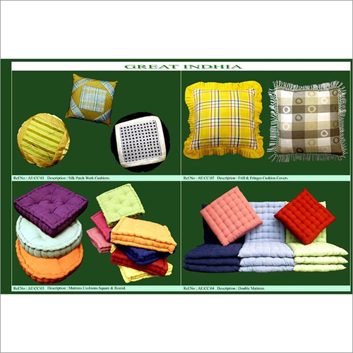 Double Mattress Cushion Covers - Cotton, Customized Sizes and Colors | Washable, No Fade, Quick Dry for Hospital, Hotel, Home Use