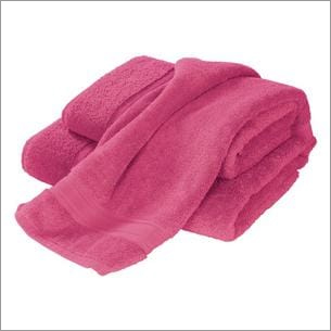 High Quality Terry Towel - Cotton Blend, Custom Sizes Available, Soft Pink with Varied Hues | Quick Drying, Excellent Water Absorbency for Home, Beach, and Hotel Use