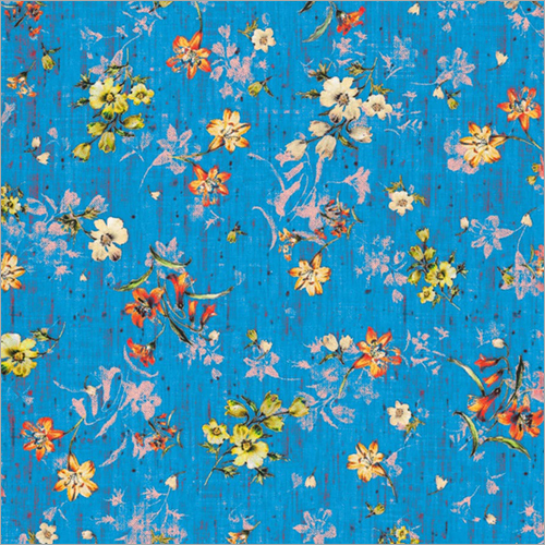 Polyester Printed Fabric - Custom Size, Multicolor | Lightweight, Quick Dry, Washable for Bags, Backpacks, Garments, Laces, Borders, Footwear