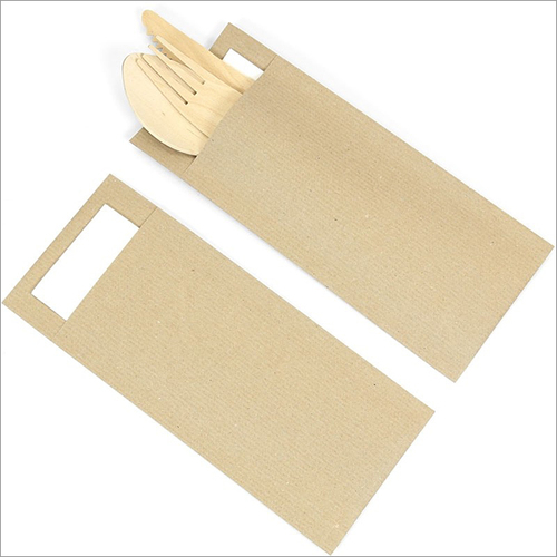 Customized Printed Cutlery Paper Pouch