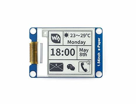 1.54 Inch E-Ink Paper Display Module With Spi Interface Rated Voltage: 5 Volt (V)