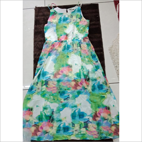 Available In Diferent Color Used Ladies Mix Dress