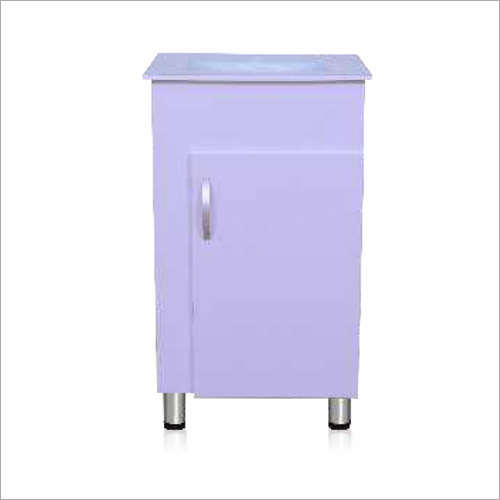 Fine Finish Pvc White Bathroom Plain Vanity
