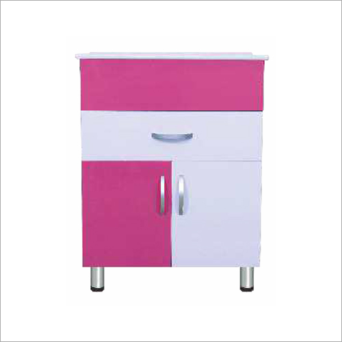 Pink Floor Standing Fancy Bathroom Plain Vanity