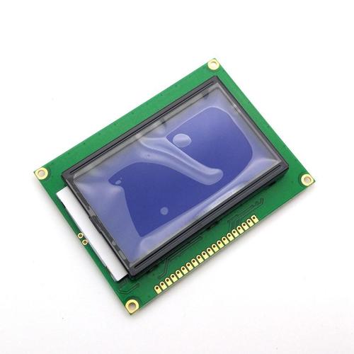 Lcd 12864 (12864) Graphic Green Color Backlight Lcd Display Module Rated Voltage: 5 Volt (V)