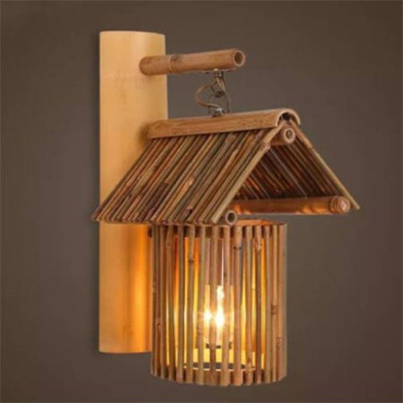 Bamboo  Decorative Wall Lamp