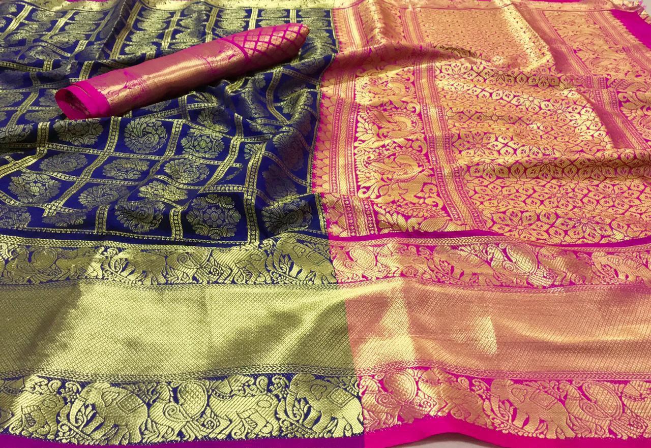 Silk weaving Sarees