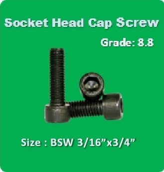 Socket Head Cap Screw BSW 3 16x3 4