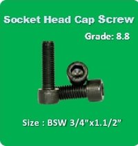 Socket Head Cap Screw BSW 3 4x1.1 2