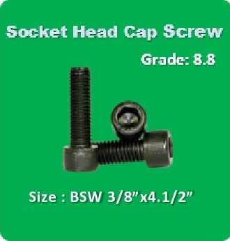 Socket Head Cap Screw BSW 3 8x4.1 2