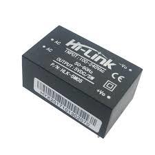 HLK-5M05 5V/5W Switch Power Supply Module - Plastic Enclosed PCB Mounted, UL & CE Certified , High Efficiency, Low Ripple, Short Circuit Protection