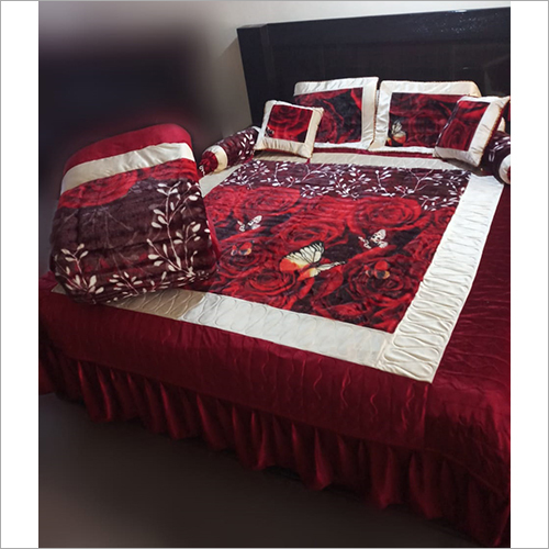 Available In Different Color Printed Double Bed Sheet Set