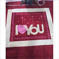 Available In Different Color Wedding Bed Sheet
