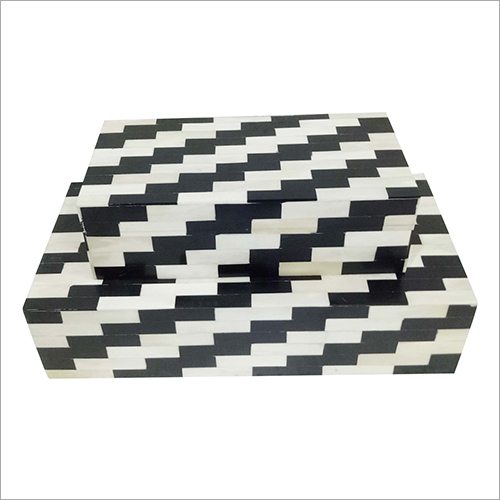 Black Designer Bone Box