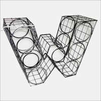 Metal Wine Rack - Customizable Sizes, Polished Finish | Modern Design, Elegant Home Decor Solution