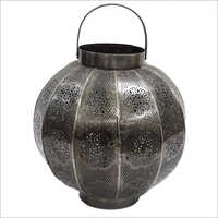 Silver Hanging Candle Holder