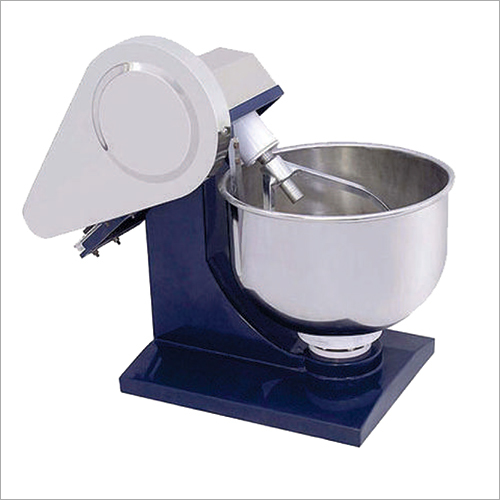 Dough Kneading Machine - Stainless Steel, 30 x 15 x 24 Inch , 5 Kg Capacity, 1 Hp Power, Manual Operation, Silver & Blue Design, 220 to 240 Volt, 1 Year Warranty